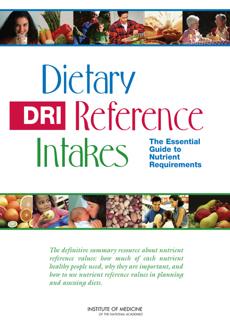 Dietary Reference Intakes book cover